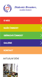 Mobile Screenshot of diakoniebroumov.cz